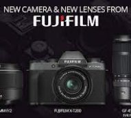 Fujifilm cameras and lenses