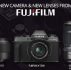 Fujifilm cameras and lenses